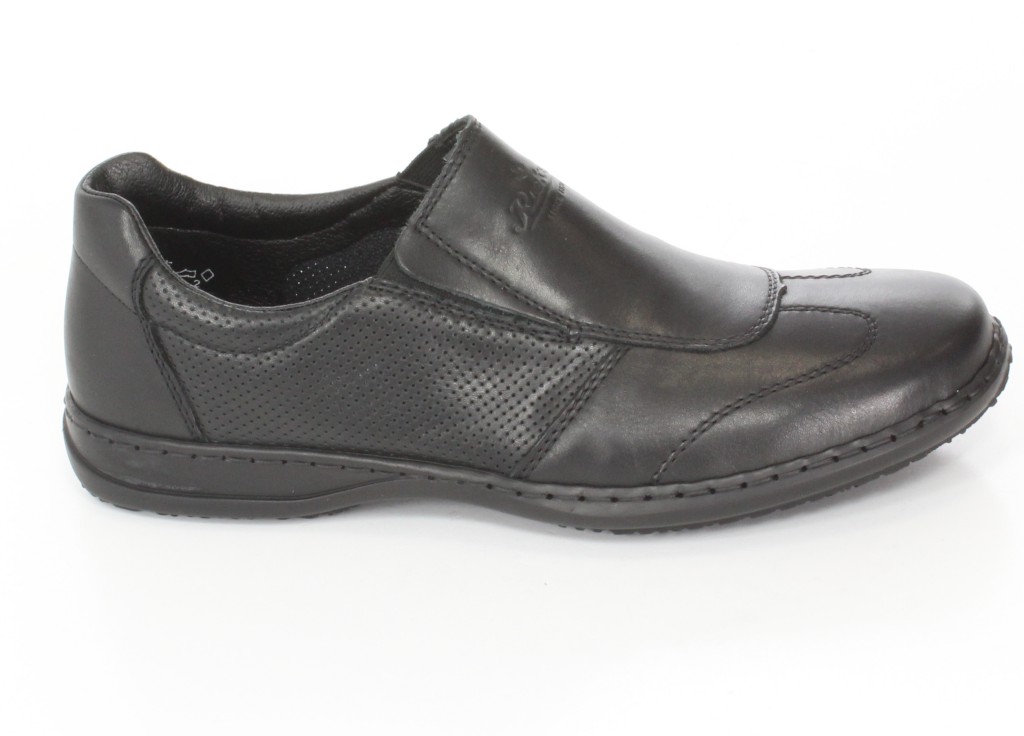 Rieker Półbuty 01365-00 Black