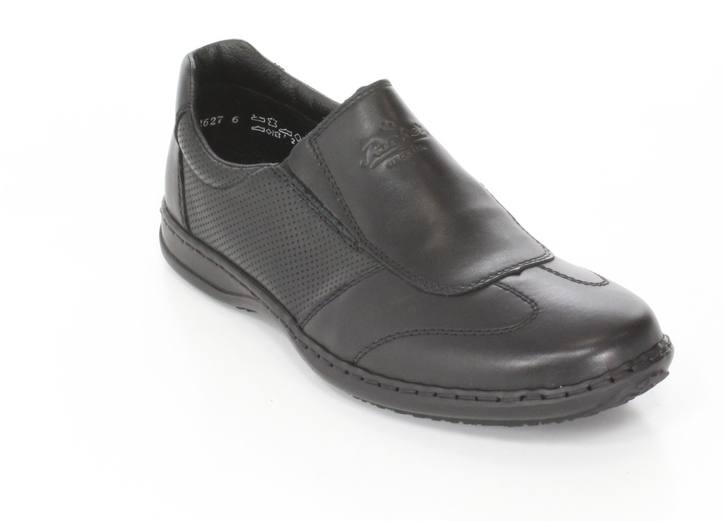 Rieker Półbuty 01365-00 Black