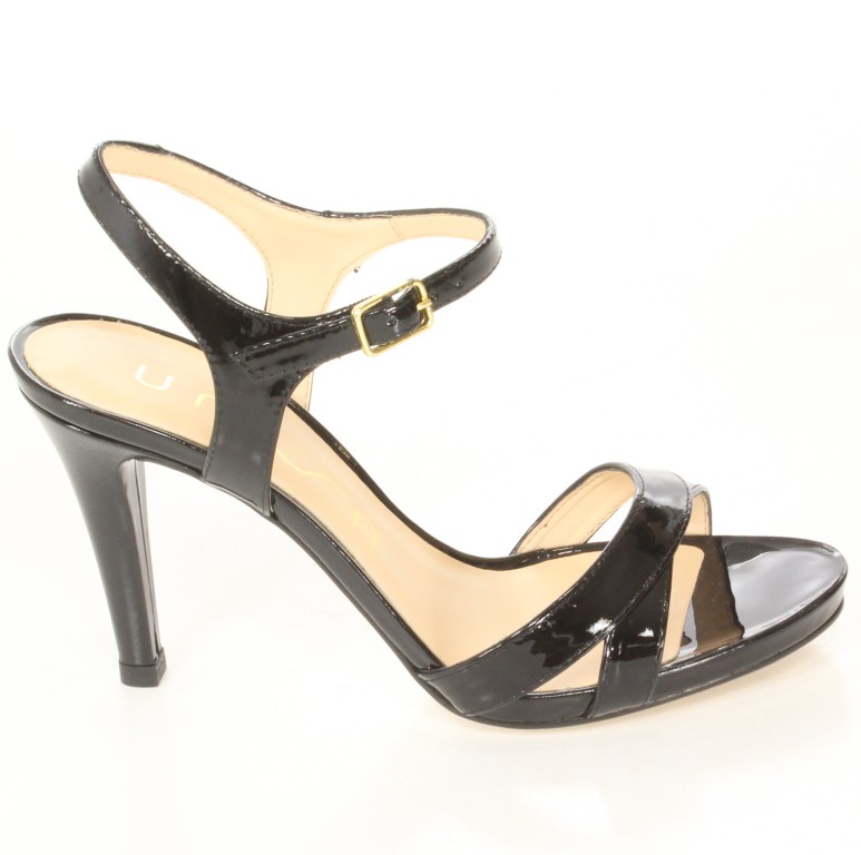 Unisa Sandały Yano PA Black Patent