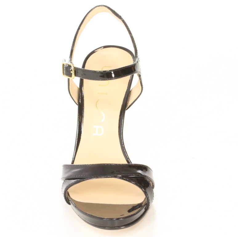 Unisa Sandały Yano PA Black Patent