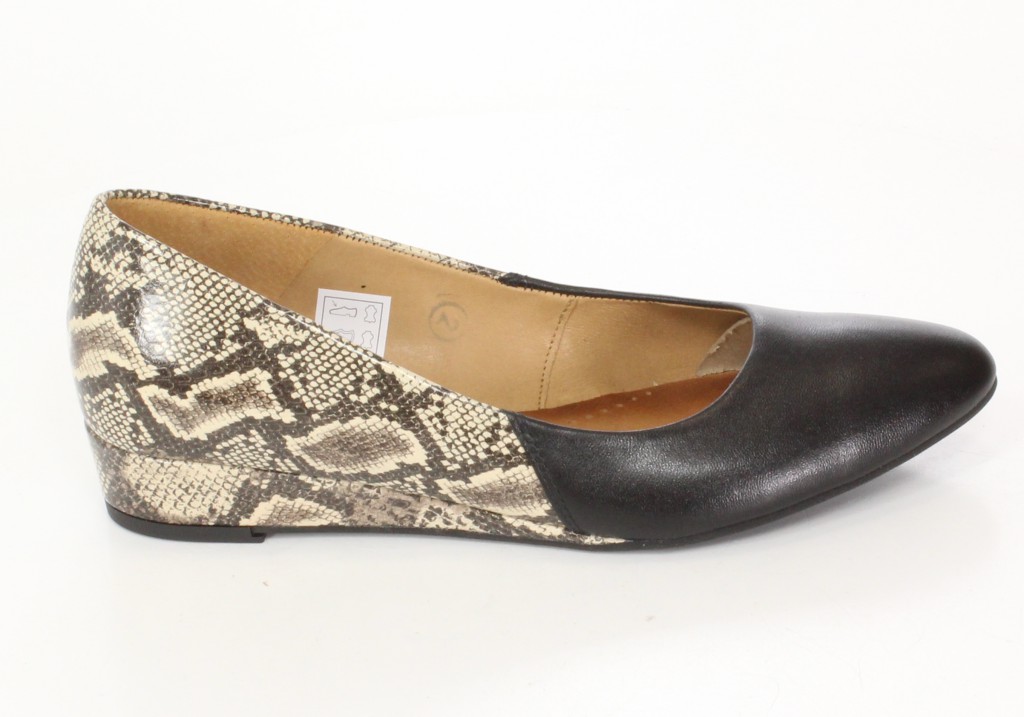 Maciejka Czółenka 01995-32/00-1 Czarny Boa