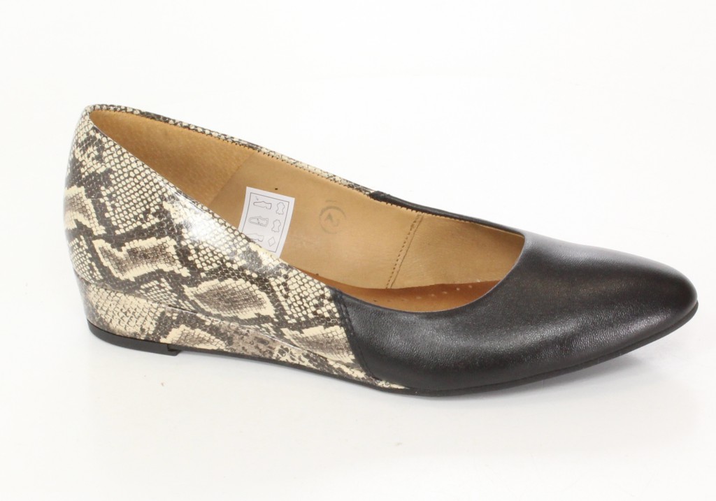 Maciejka Czółenka 01995-32/00-1 Czarny Boa