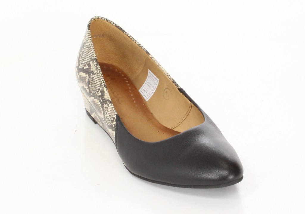 Maciejka Czółenka 01995-32/00-1 Czarny Boa