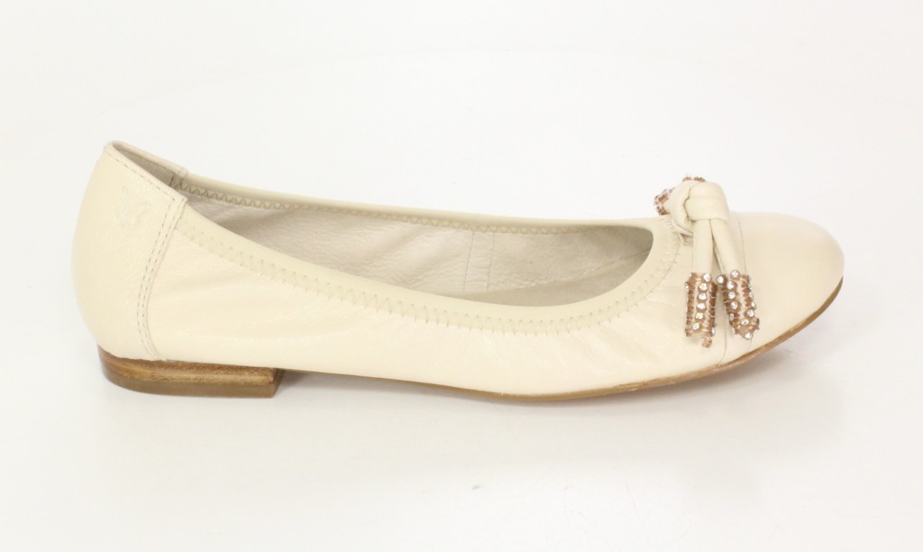 Caprice Baleriny 9-22110-24 OFFWhite