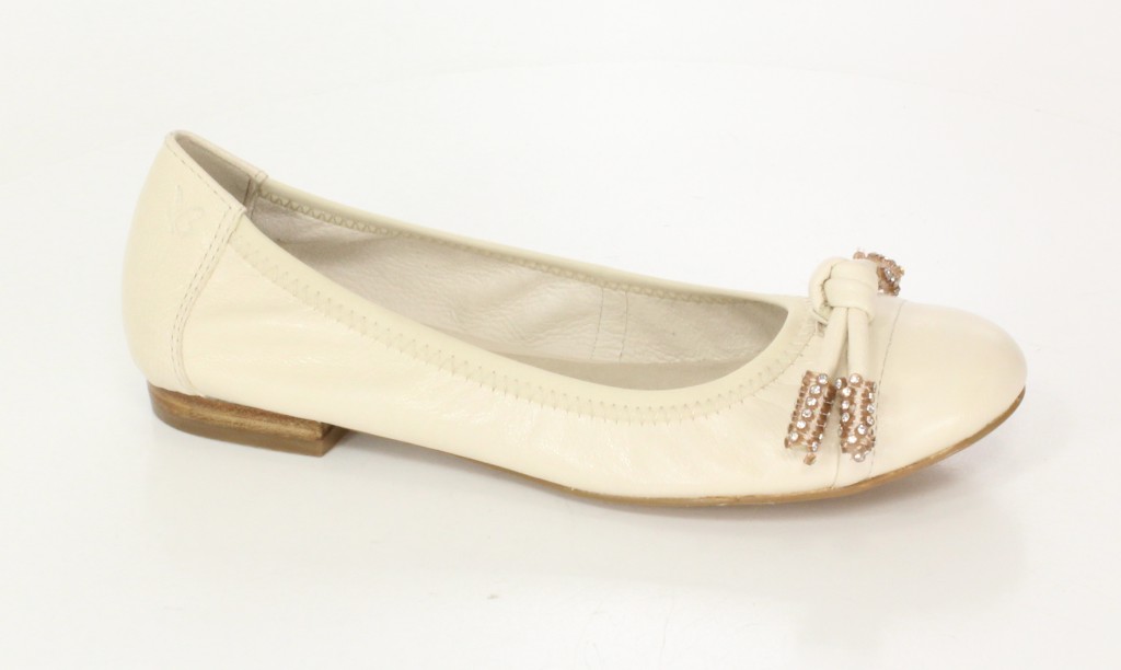 Caprice Baleriny 9-22110-24 OFFWhite