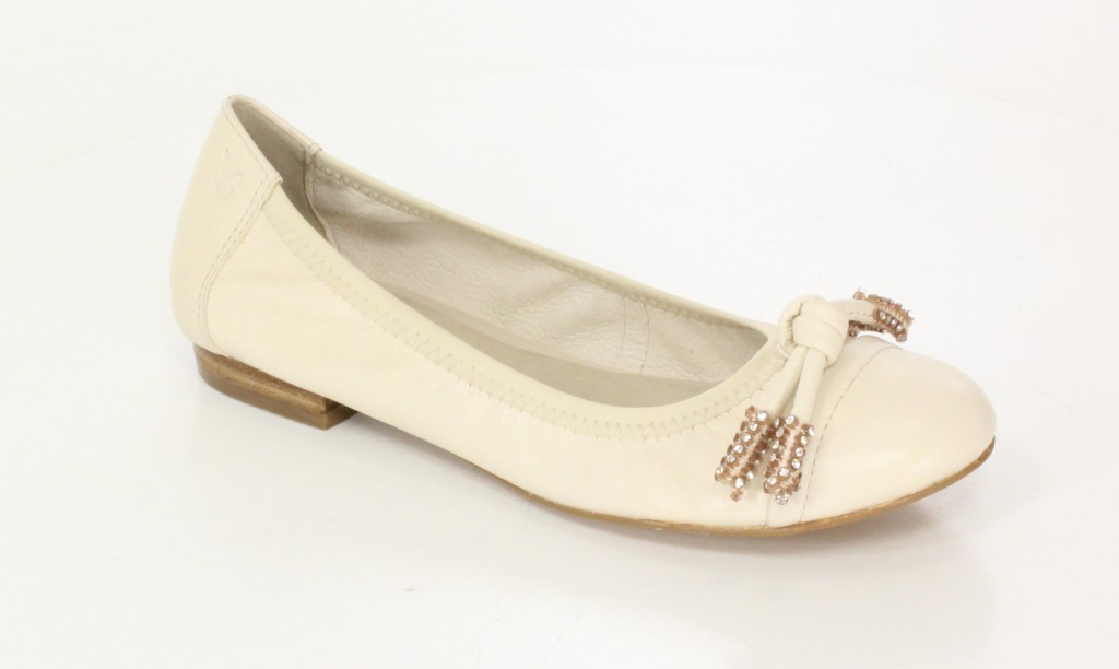 Caprice Baleriny 9-22110-24 OFFWhite