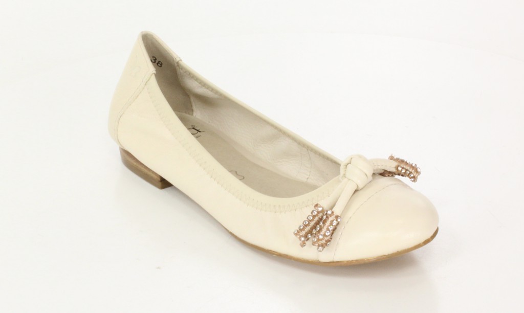 Caprice Baleriny 9-22110-24 OFFWhite