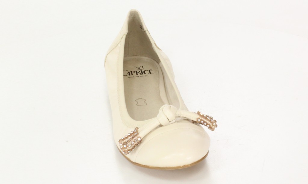 Caprice Baleriny 9-22110-24 OFFWhite