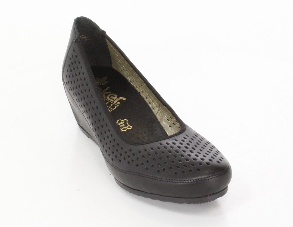 Rieker Czółenka L4765-01 Black