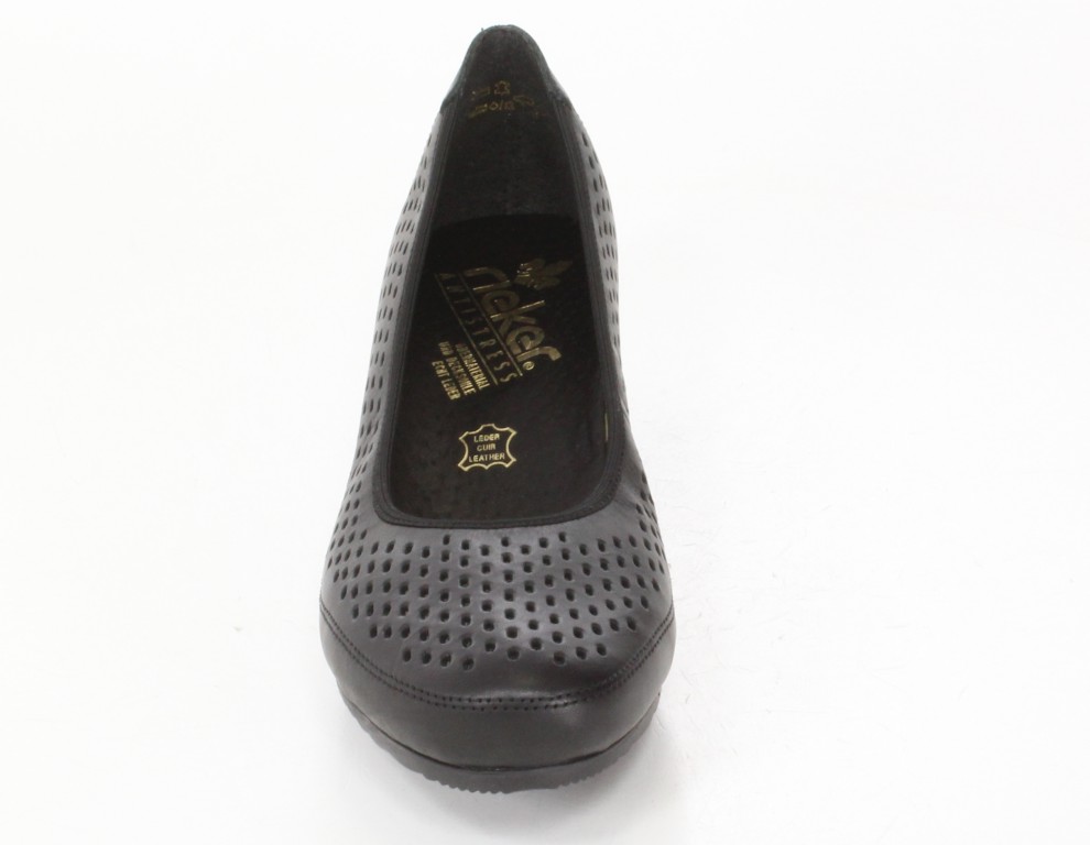Rieker Czółenka L4765-01 Black