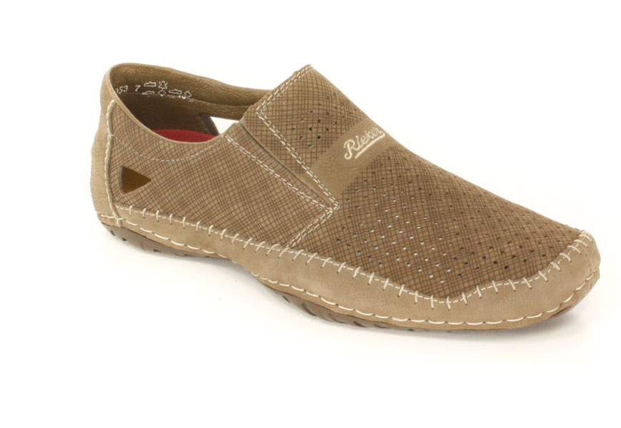 Rieker Półbuty 06387-64 Beige