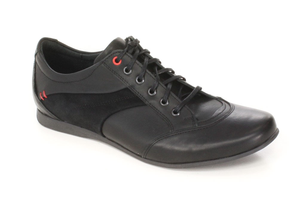 Riko Półbuty 722 Czarne Baflo