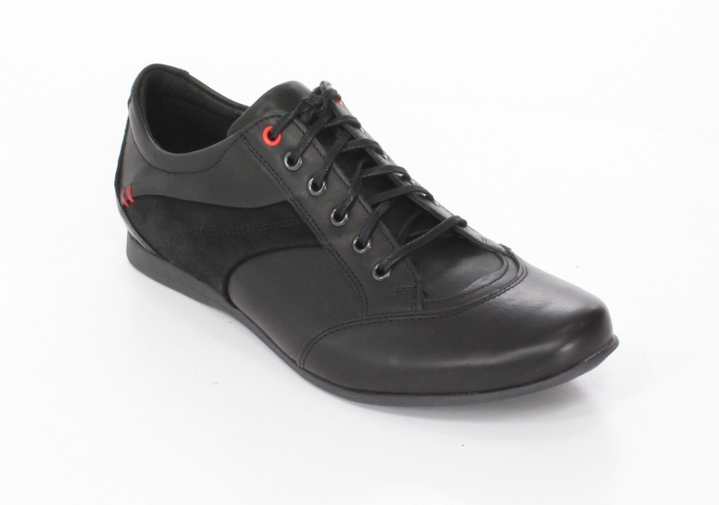 Riko Półbuty 722 Czarne Baflo