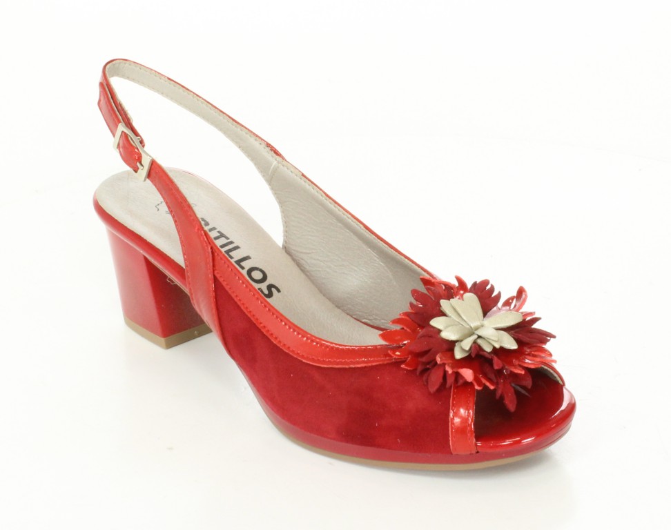 Pitillos Sandały 1350 Rojo
