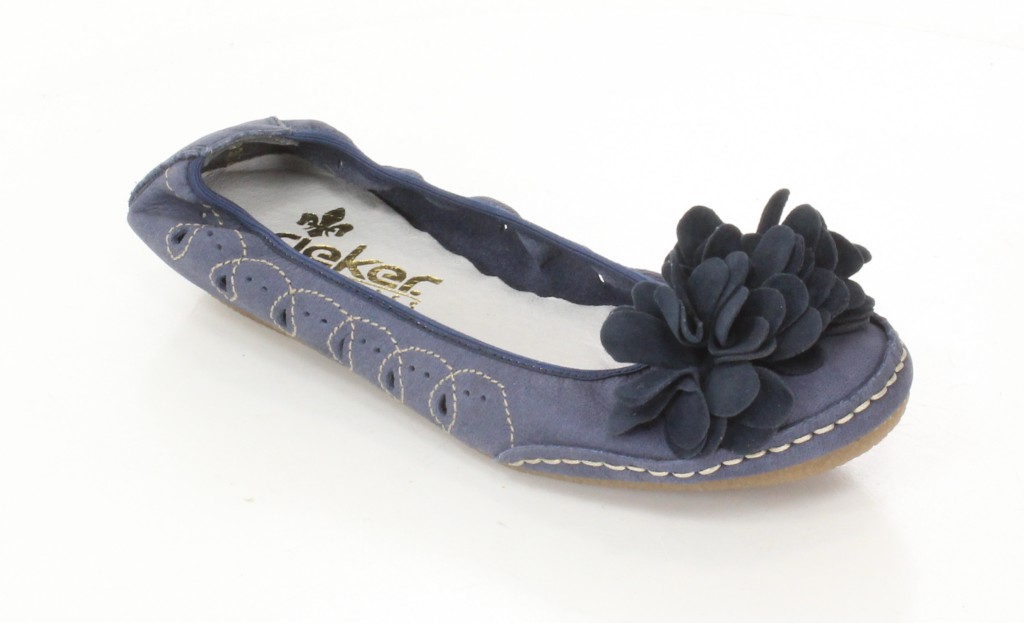 Rieker Baleriny 41457-14 Blue
