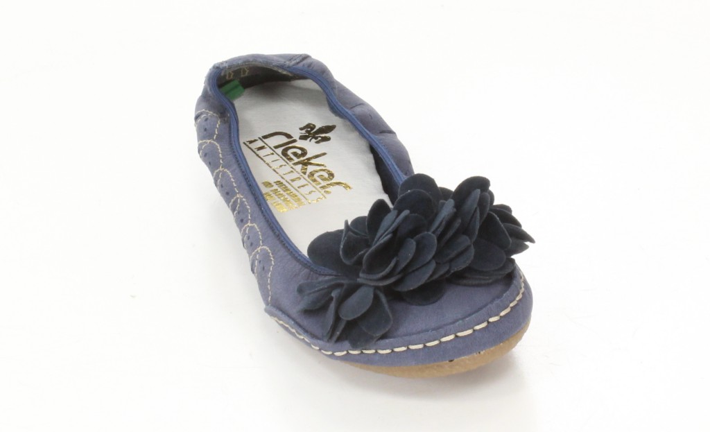 Rieker Baleriny 41457-14 Blue
