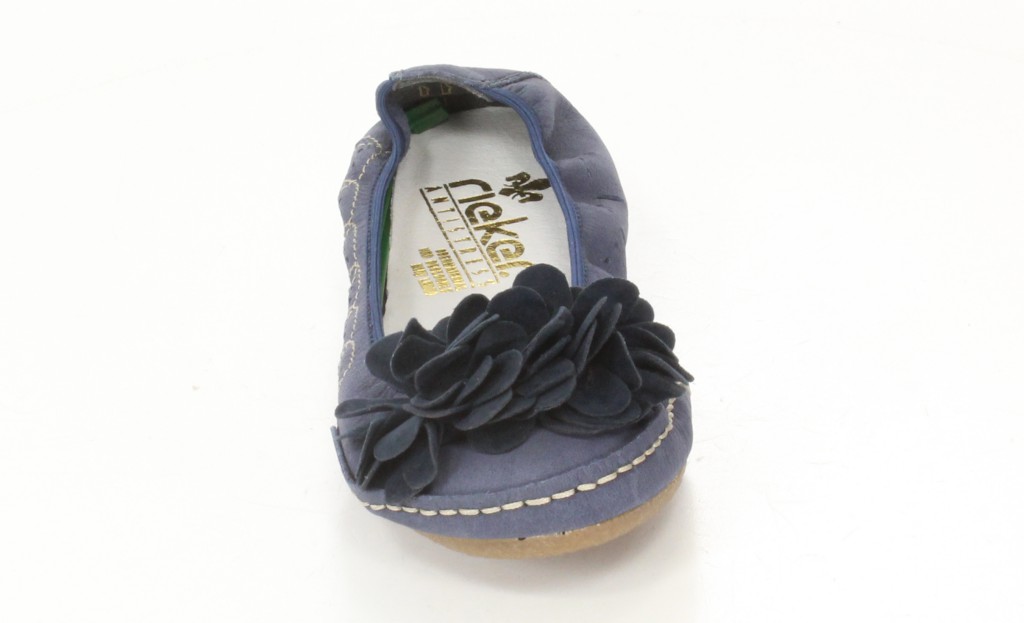 Rieker Baleriny 41457-14 Blue
