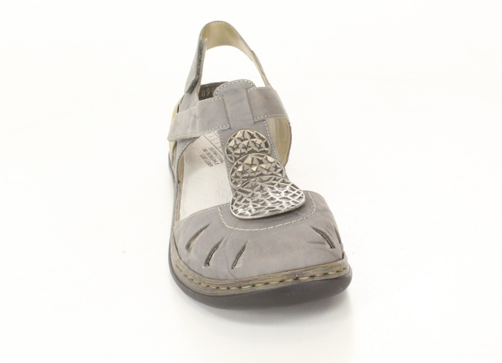 Rieker Sandały 54056-40 Grey
