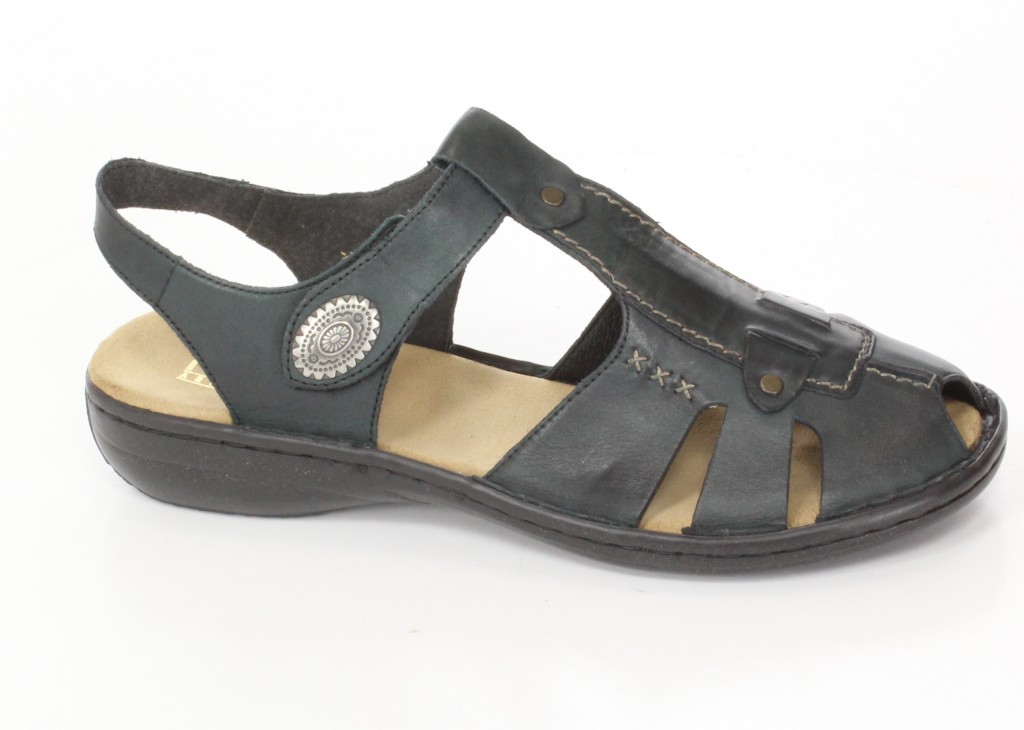 Rieker Sandały 60897-15 Blue