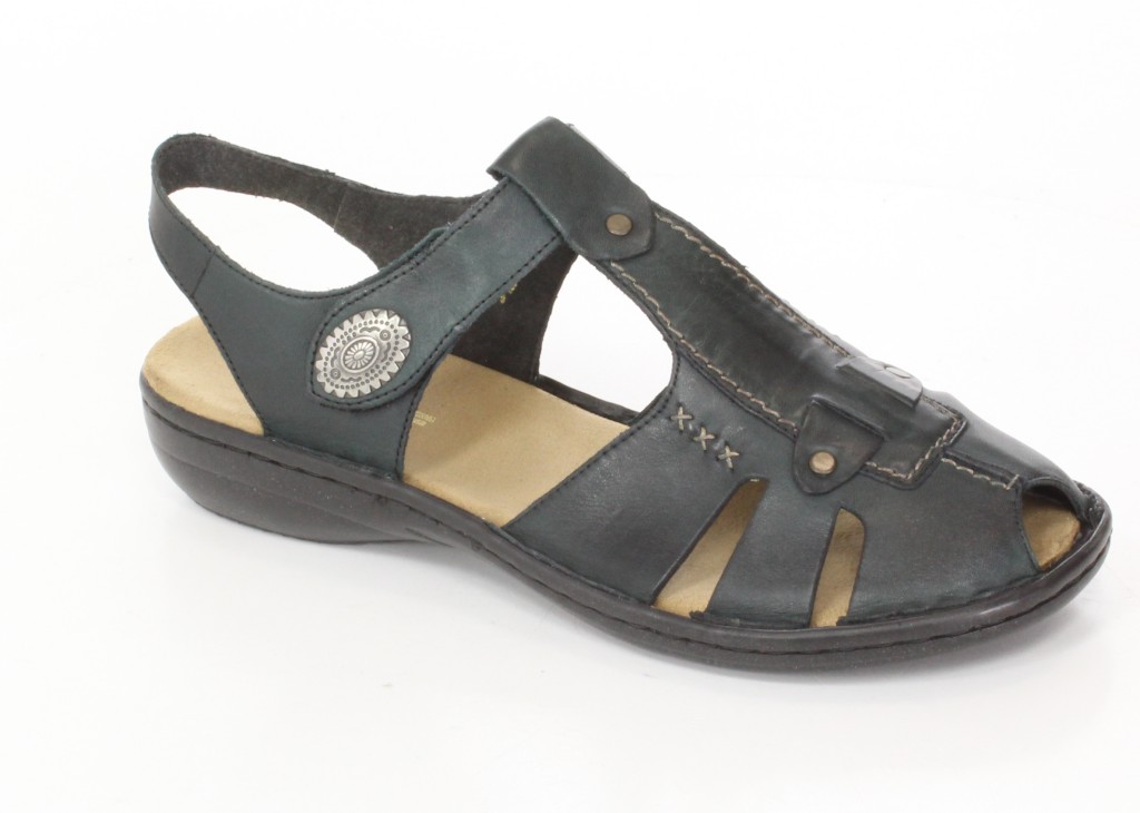 Rieker Sandały 60897-15 Blue