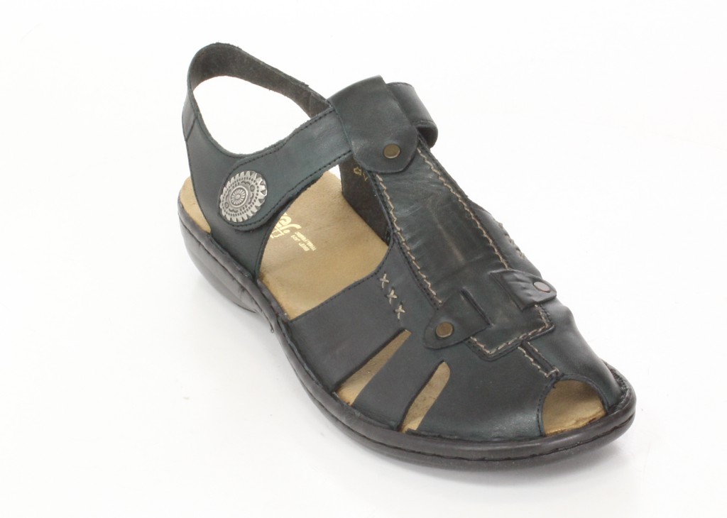 Rieker Sandały 60897-15 Blue