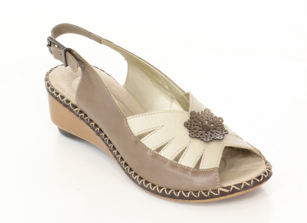 Rieker Sandały 66177-64 Beige