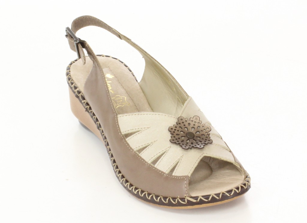 Rieker Sandały 66177-64 Beige
