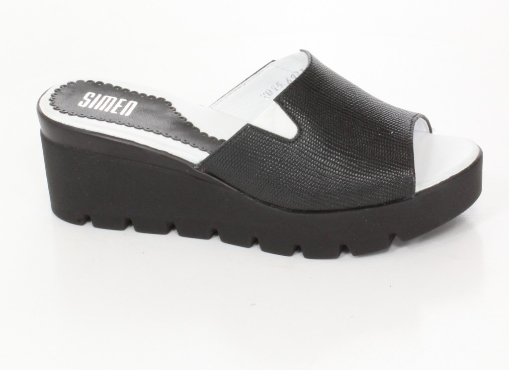 Simen Klapki 6983 Bra.Czarny