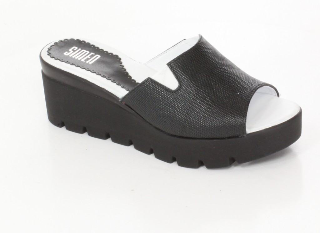 Simen Klapki 6983 Bra.Czarny