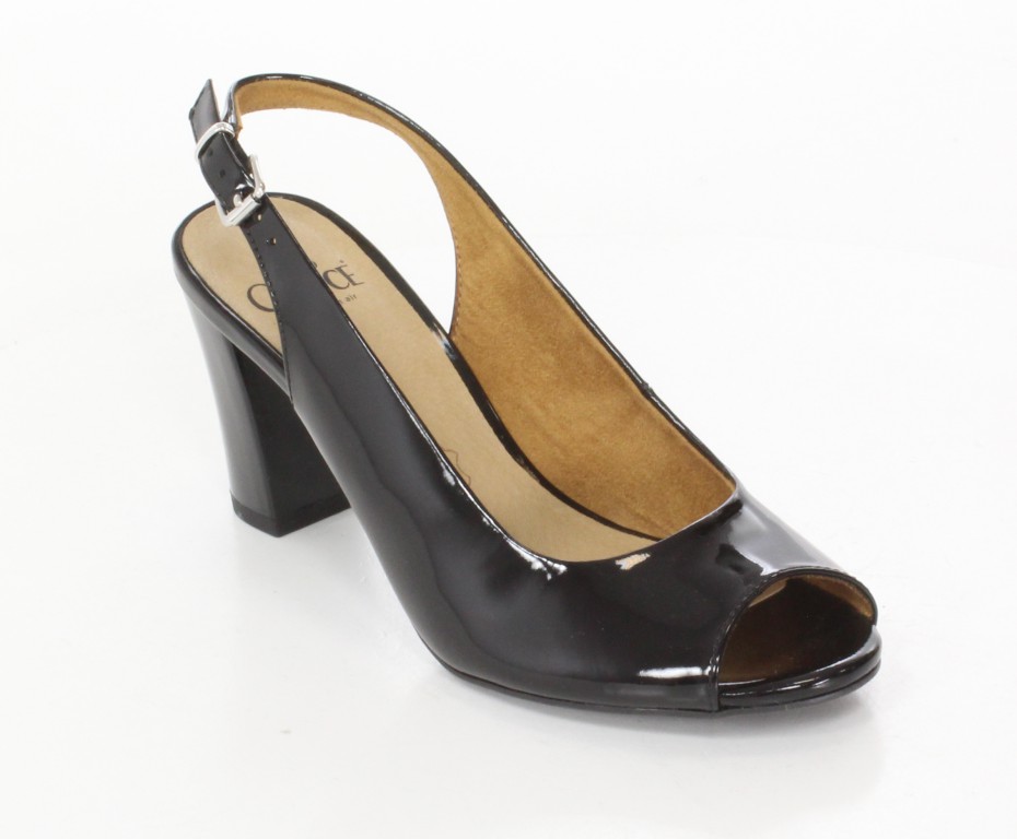 Caprice Sandały 9-29611/24 Black Patent