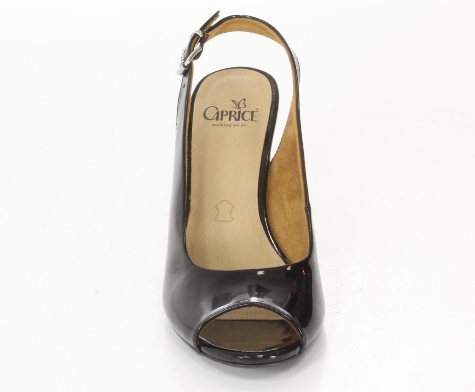 Caprice Sandały 9-29611/24 Black Patent