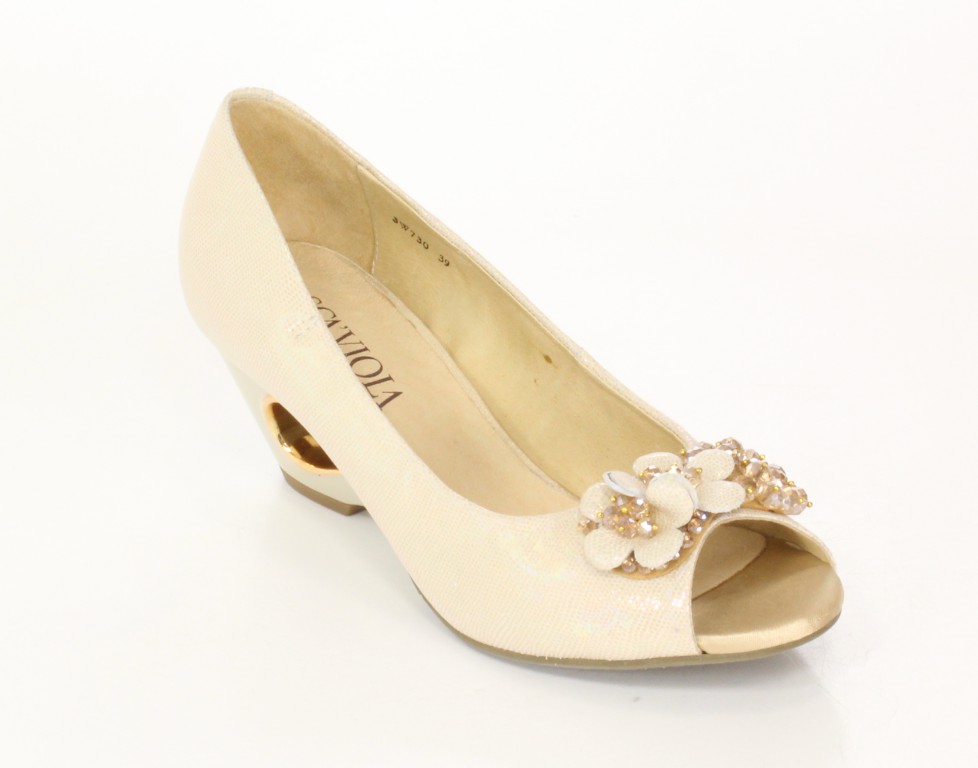 Scaviola Czółenka 3W730 Beige