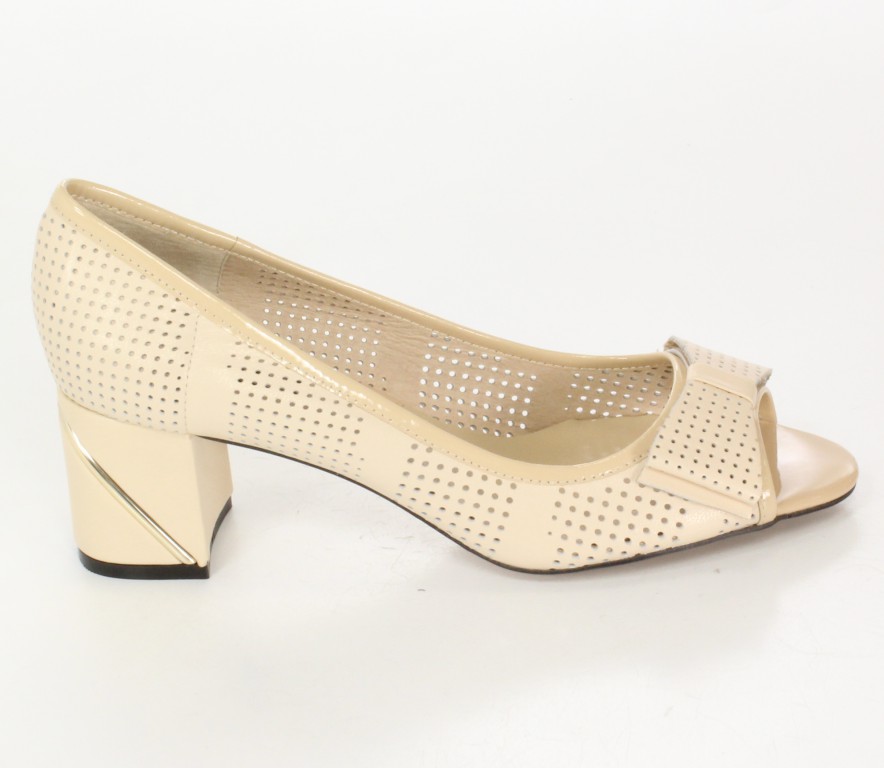 Scaviola Czółenka 3663-2 Beige