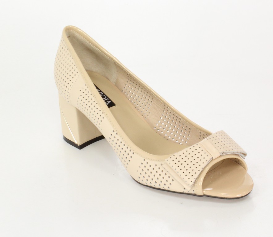 Scaviola Czółenka 3663-2 Beige