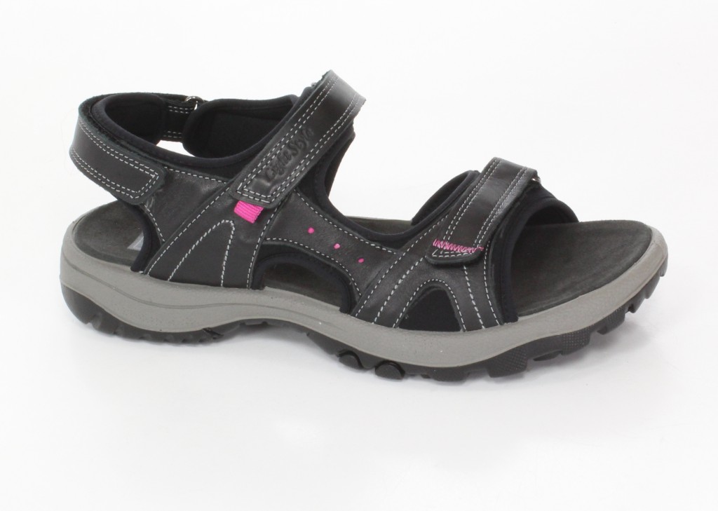 Manitu Sandały 910585 Schwarz