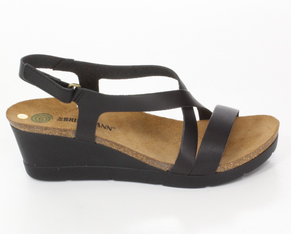 Manitu Sandały 710710 Schwarz