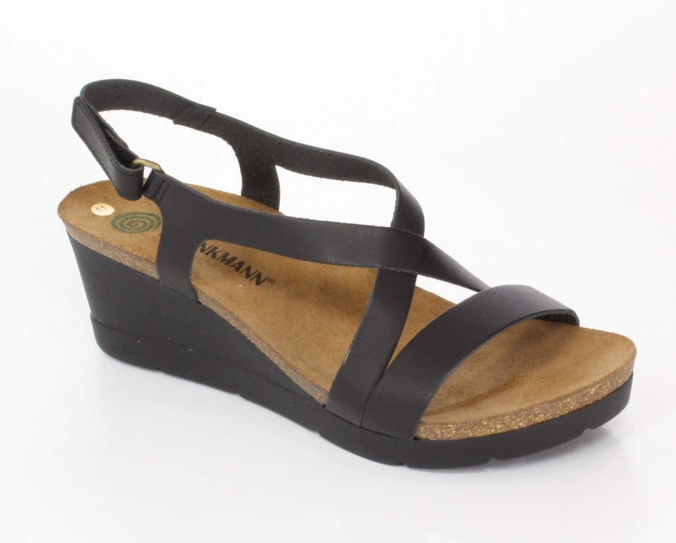 Manitu Sandały 710710 Schwarz