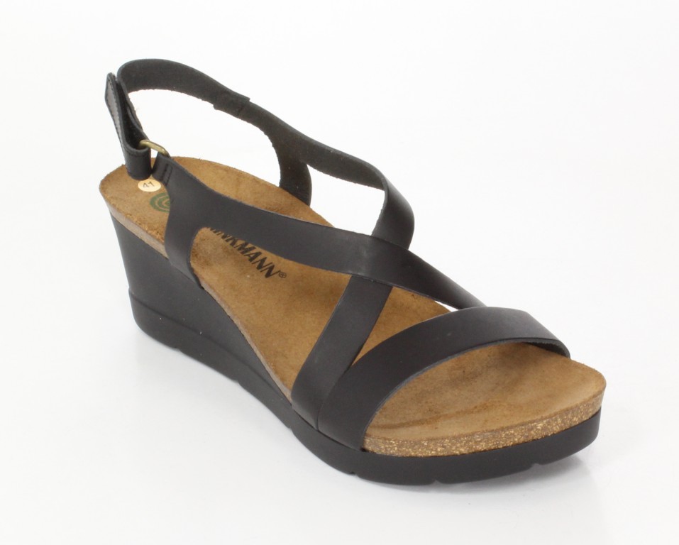 Manitu Sandały 710710 Schwarz