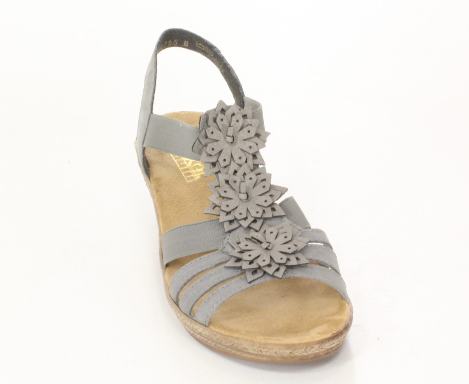 Rieker Sandały 62461-43 Grey