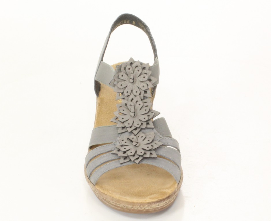Rieker Sandały 62461-43 Grey