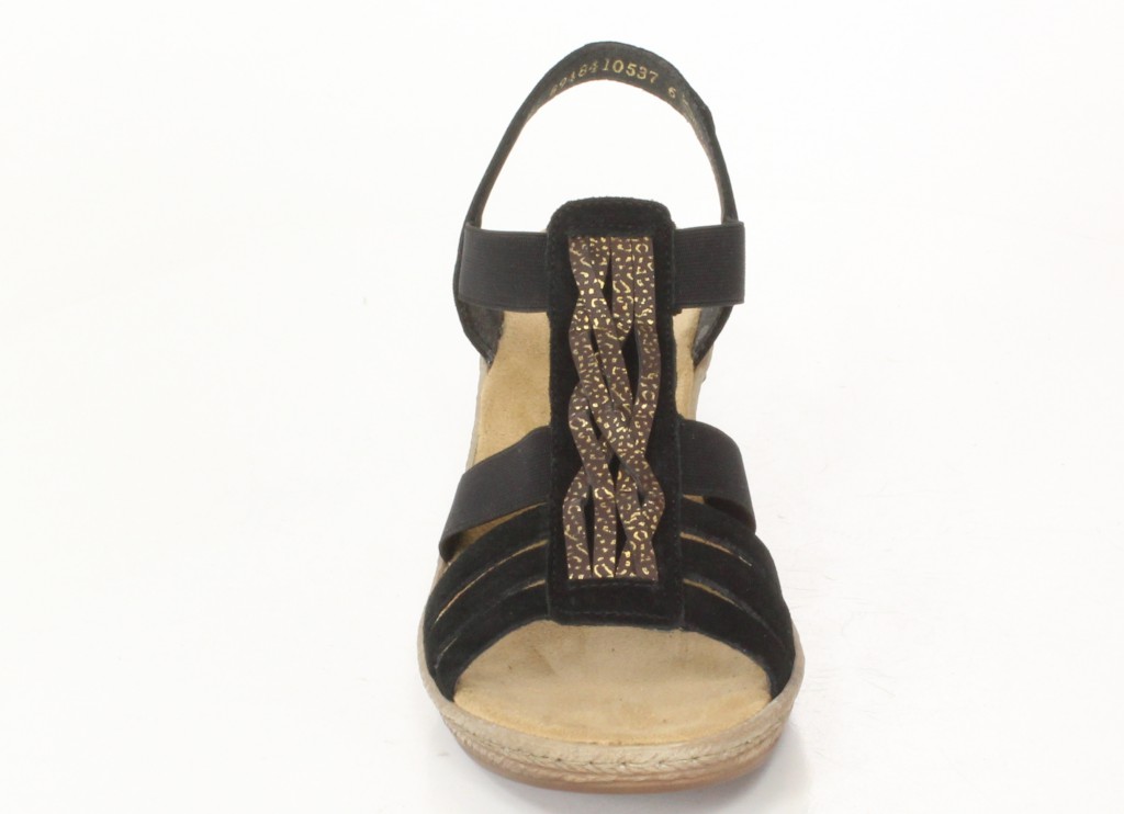Rieker Sandały 62479-01 Black