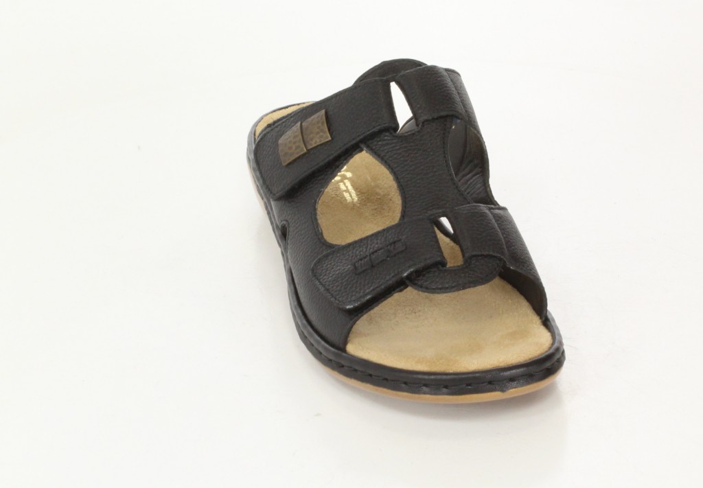 Rieker Klapki 65958/00 Black