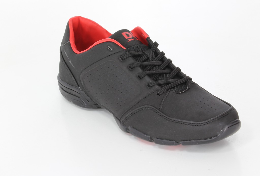 DK Półbuty 2014001 Black/Red