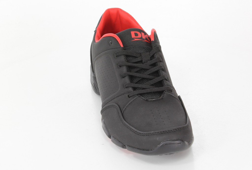 DK Półbuty 2014001 Black/Red