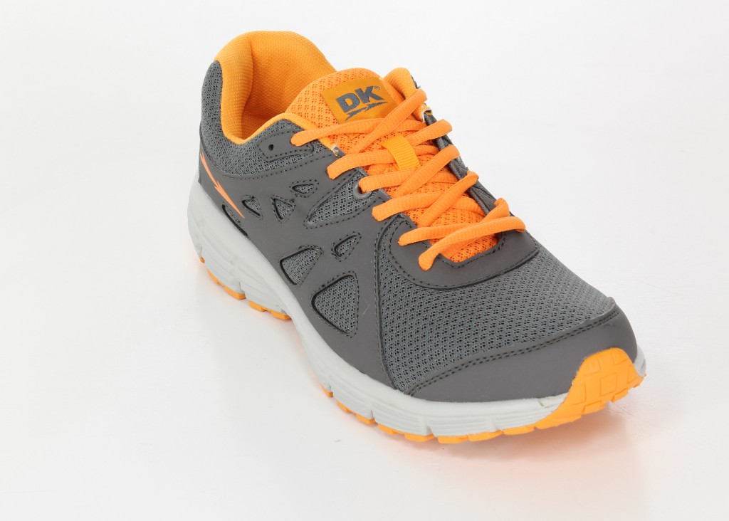 DK Półbuty 2027 Grey/Orange 