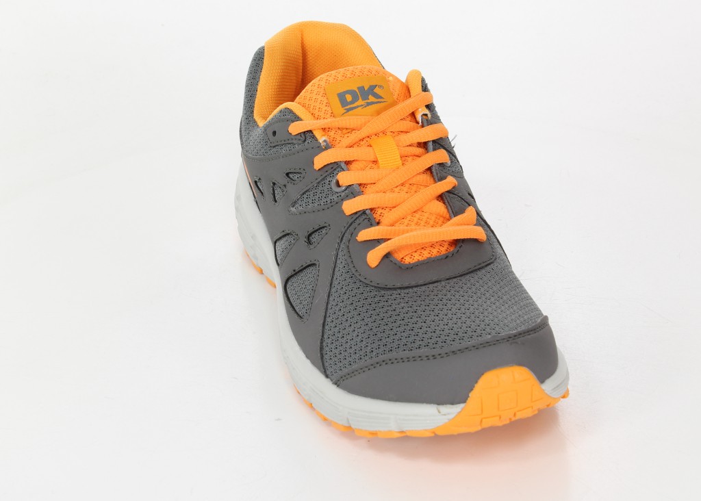 DK Półbuty 2027 Grey/Orange 