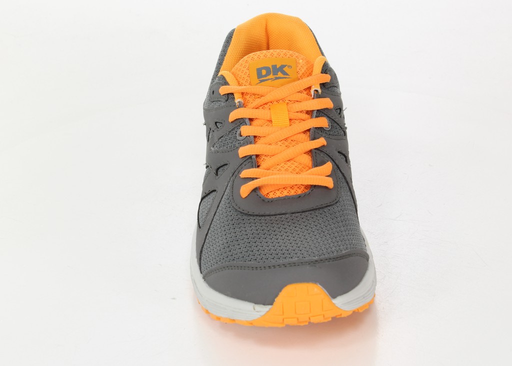 DK Półbuty 2027 Grey/Orange 