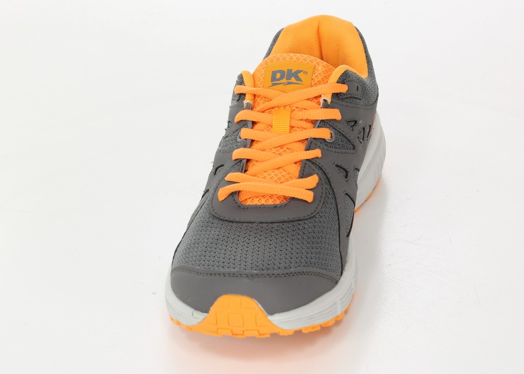 DK Półbuty 2027 Grey/Orange 