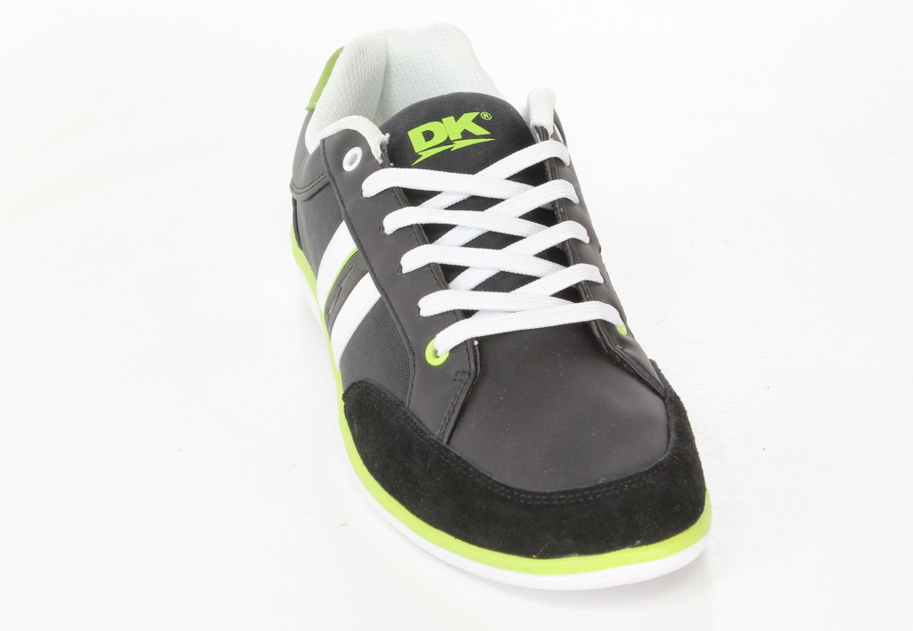 DK Półbuty 2893701 Black/White/Lemon