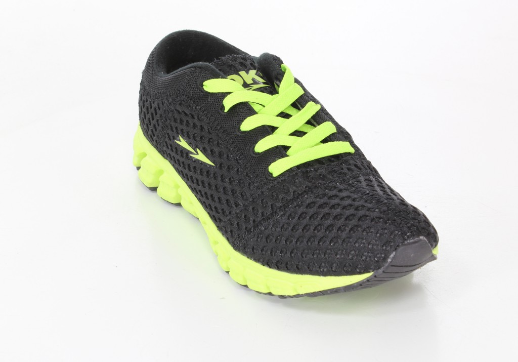 DK Półbuty 314103 Black/Lemon